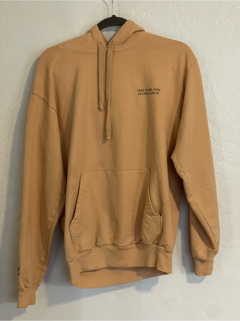 Jay Z 4:44 Album Tour Peach/beige Hoodie Official Merch M